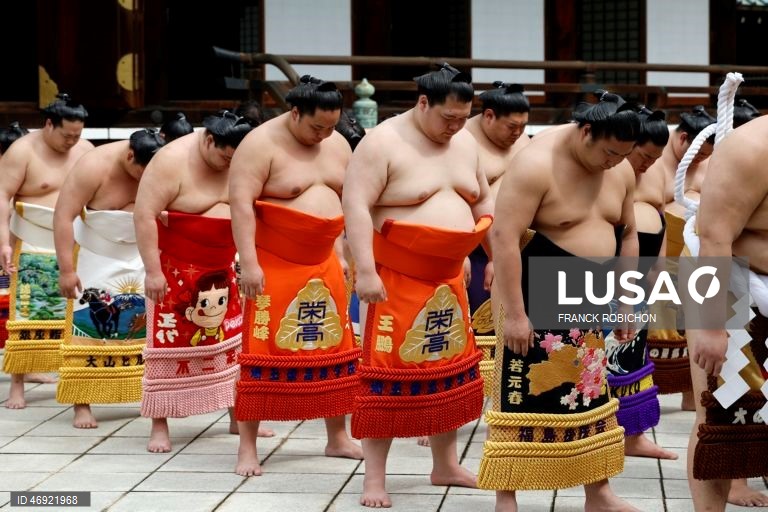 Japão: Torneio de sumo em Tóquio