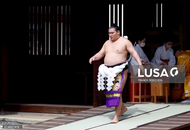 Japão: Torneio de sumo em Tóquio