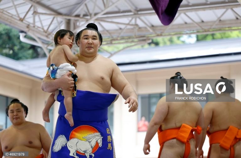Japão: Torneio de sumo em Tóquio