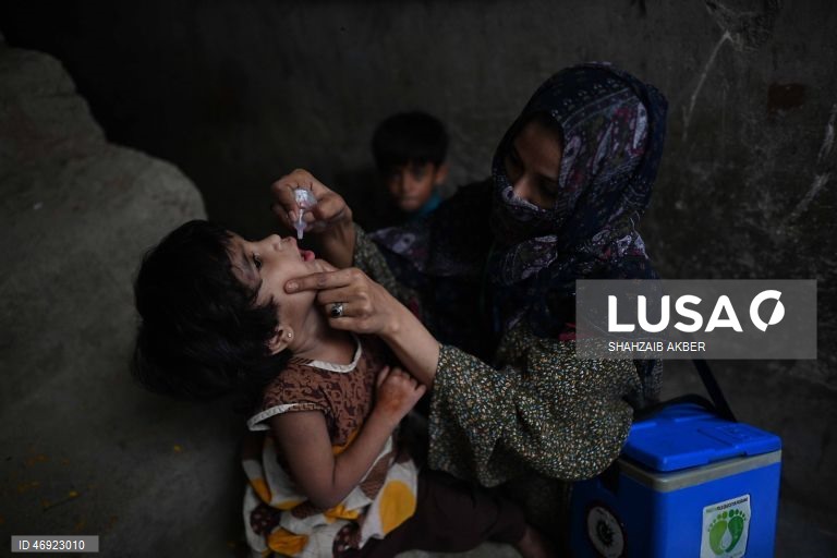 O Paquistão dá início a uma campanha nacional contra a poliomielite, num contexto em que os agentes de segurança são alvo de ataques.