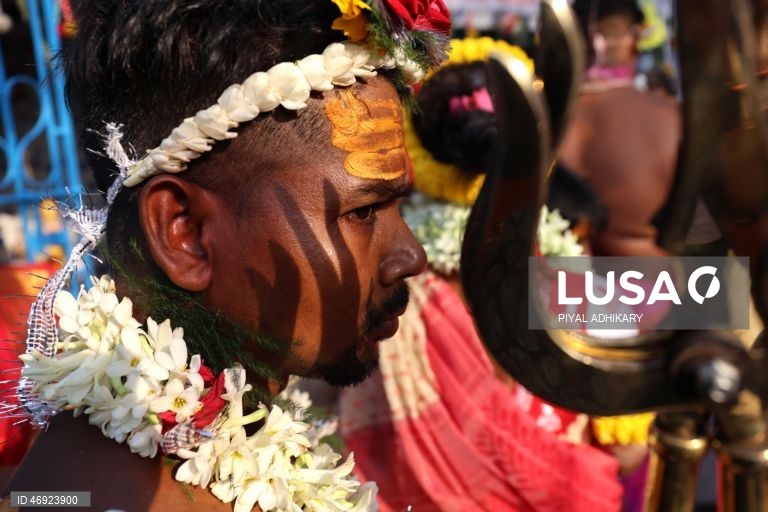 India: Festival de Gajan em Bengala Ocidental