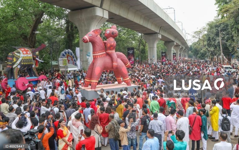 Bangladesh: Celebrações do Ano Novo Bengali