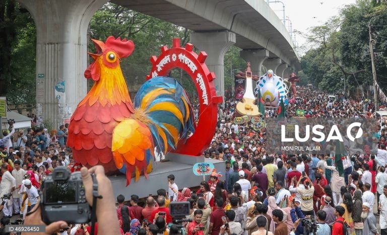 Bangladesh: Celebrações do Ano Novo Bengali