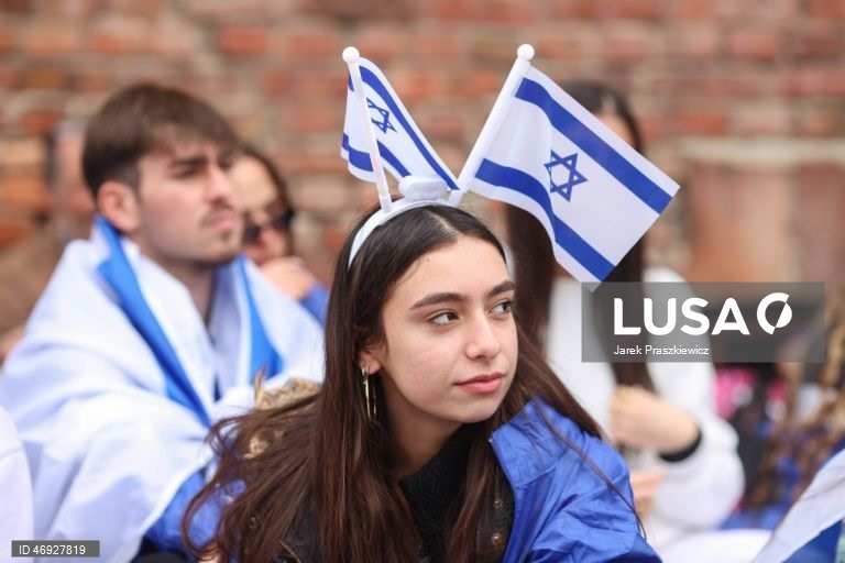 Polónia: Dia do Holocausto no antigo campo de concentração de Auschwitz