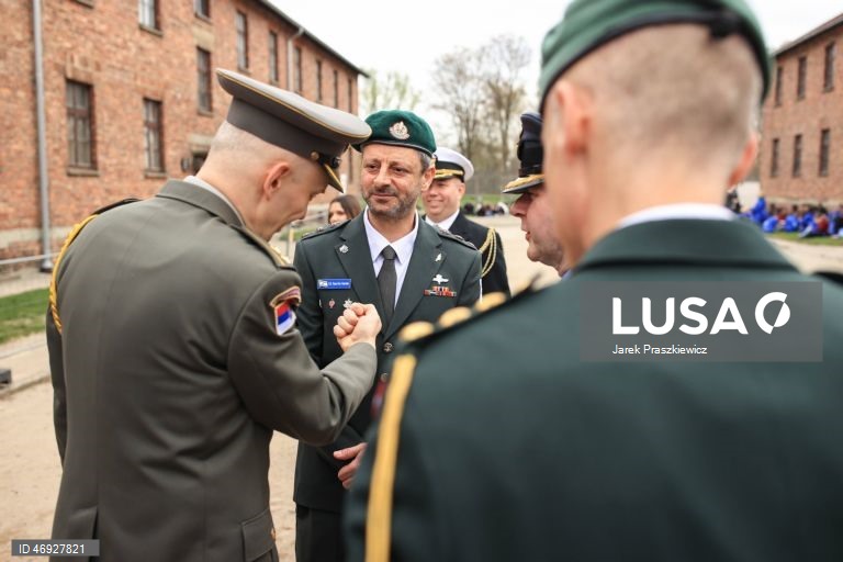Polónia: Dia do Holocausto no antigo campo de concentração de Auschwitz