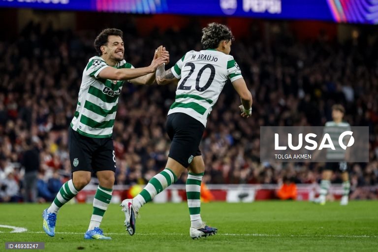 Liga dos Campeões: Arsenal vs Sporting