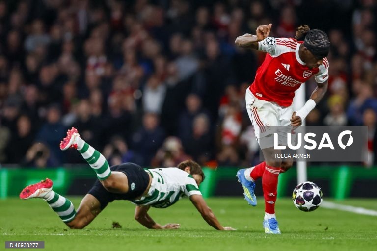 Liga dos Campeões: Arsenal vs Sporting