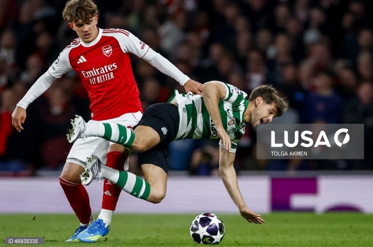 Liga dos Campeões: Arsenal vs Sporting