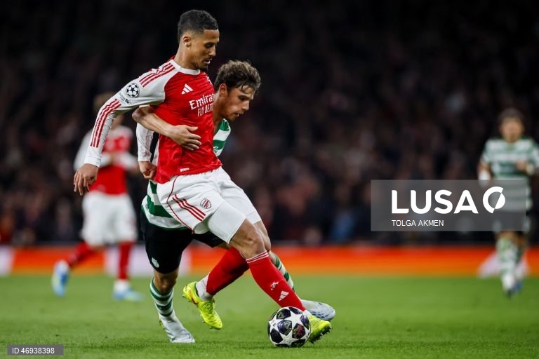 Liga dos Campeões: Arsenal vs Sporting