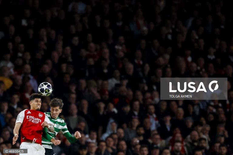 Liga dos Campeões: Arsenal vs Sporting