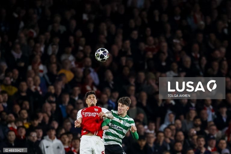 Liga dos Campeões: Arsenal vs Sporting