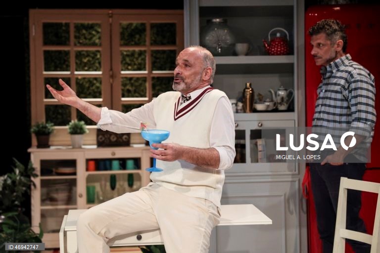 Teatro: Ensaio de imprensa da peça "Verdadeiro Oeste"