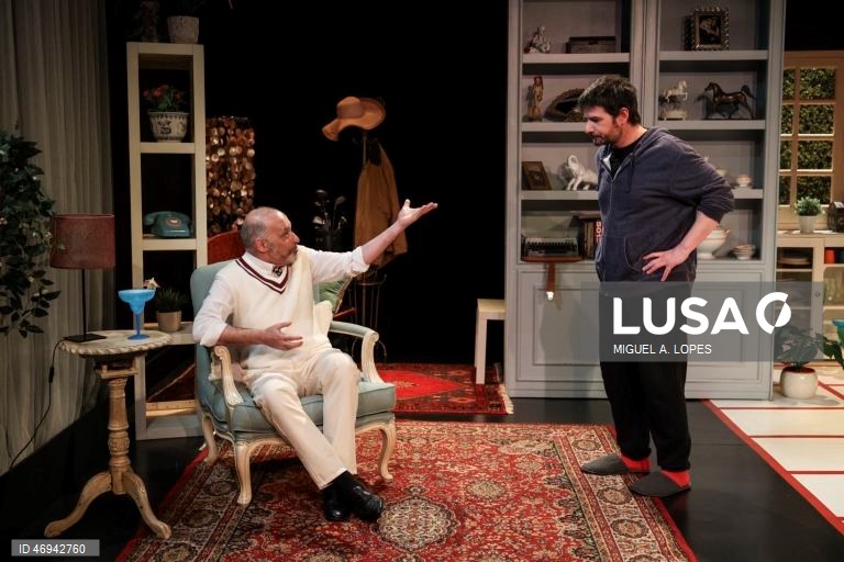 Teatro: Ensaio de imprensa da peça "Verdadeiro Oeste"