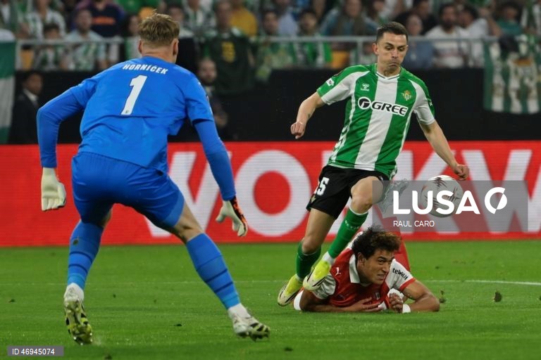 Liga Europa: Betis vs Sporting de Braga