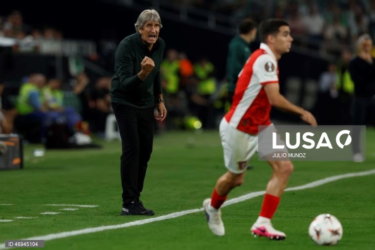 Liga Europa: Betis vs Sporting de Braga