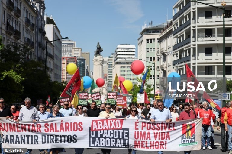 CGTP-IN organiza manifestação nacional em Lisboa