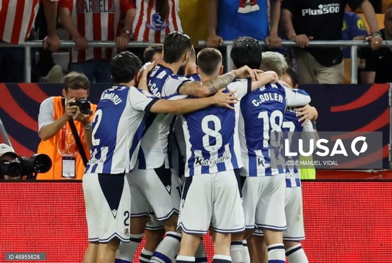 Futebol: Taça de Espanha: Atlético de Madrid vs Real Sociedad