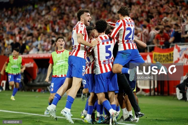 Futebol: Taça de Espanha: Atlético de Madrid vs Real Sociedad