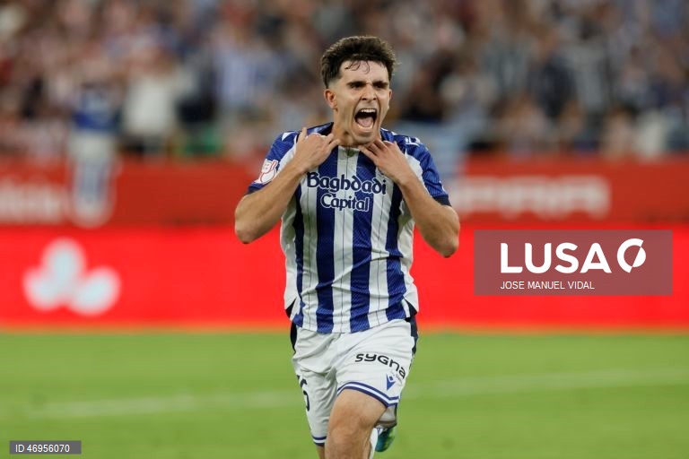 Futebol: Taça de Espanha: Atlético de Madrid vs Real Sociedad