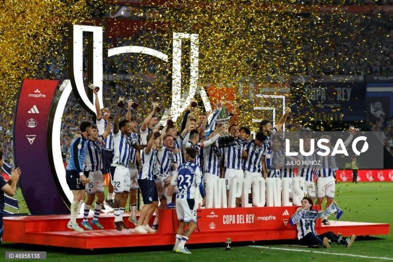 Futebol: Taça de Espanha: Atlético de Madrid vs Real Sociedad