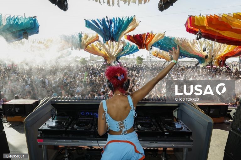 EUA: Festival Coachella 2026 em Indio na Califórnia