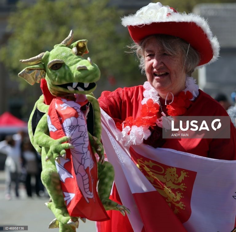 Reino Unido: Celebrações do Dia de São Jorge, padroeiro de Inglaterra