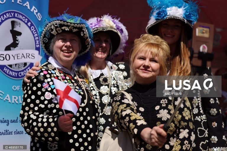 Reino Unido: Celebrações do Dia de São Jorge, padroeiro de Inglaterra