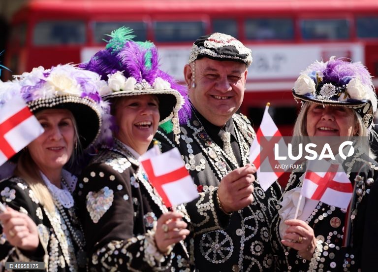 Reino Unido: Celebrações do Dia de São Jorge, padroeiro de Inglaterra