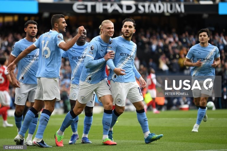 Futebol: Liga inglesa - Manchester City vs Arsenal