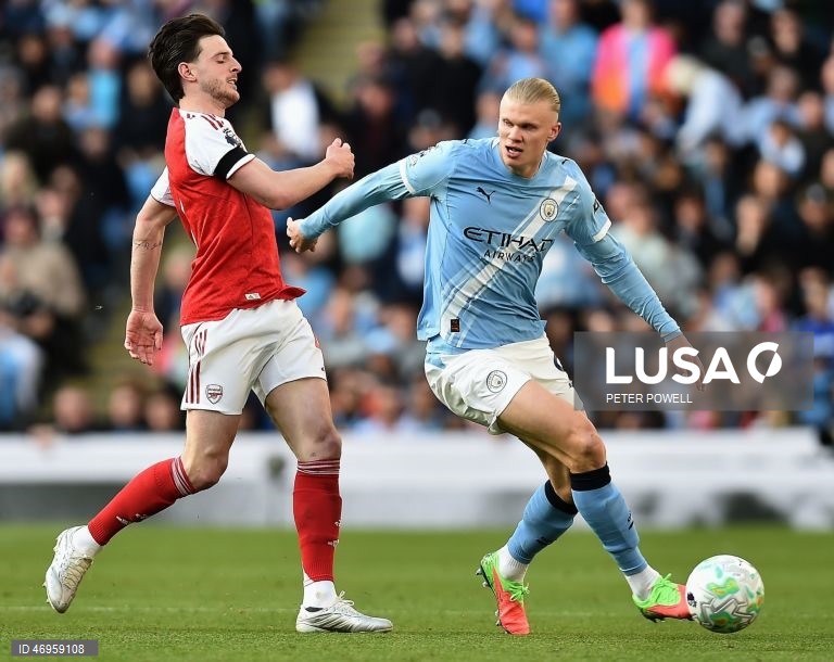 Futebol: Liga inglesa - Manchester City vs Arsenal