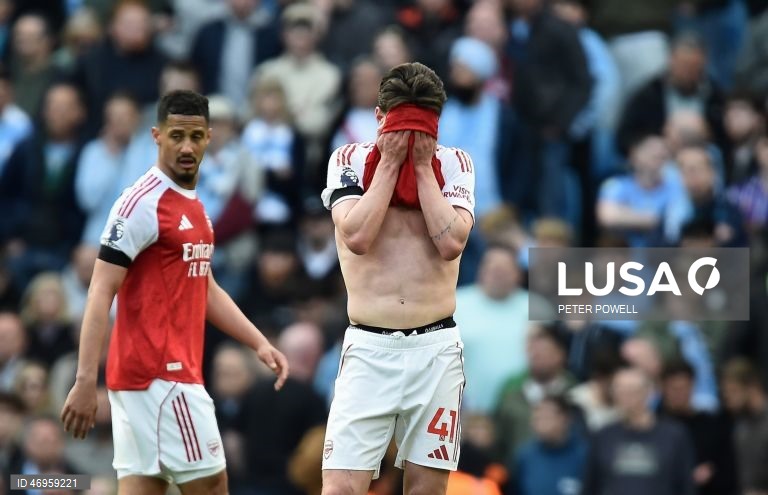 Futebol: Liga inglesa - Manchester City vs Arsenal