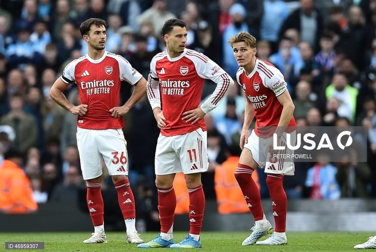 Futebol: Liga inglesa - Manchester City vs Arsenal
