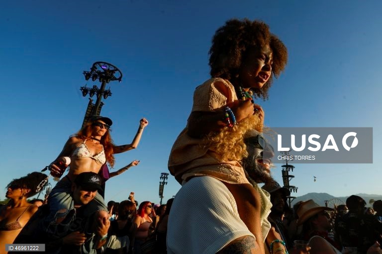EUA: Festival Coachella 2026 em Indio na Califórnia