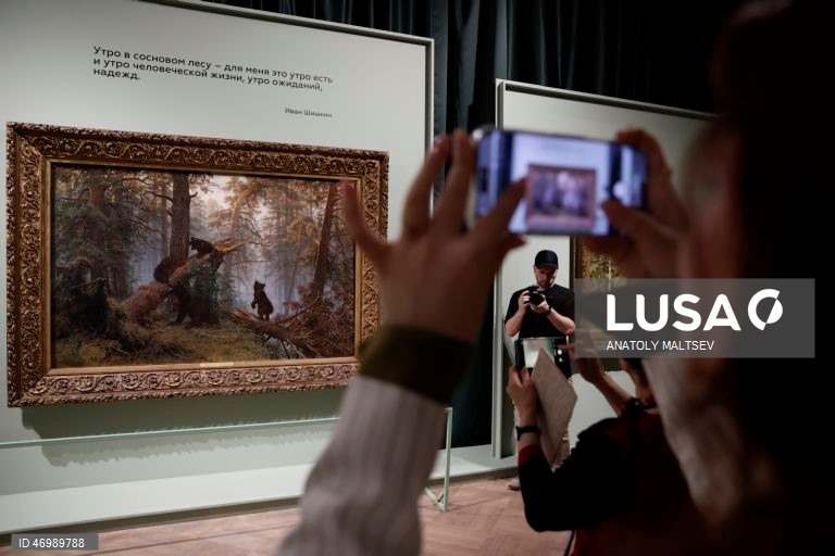 Museu Russo apresenta exposição sobre a floresta de Ivan Shishkin.