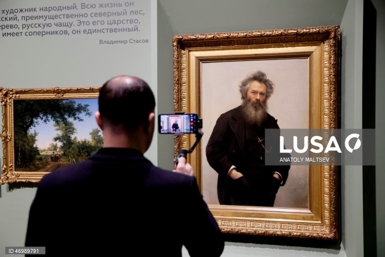 Museu Russo apresenta exposição sobre a floresta de Ivan Shishkin.
