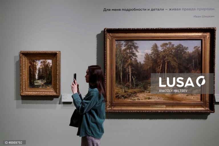 Museu Russo apresenta exposição sobre a floresta de Ivan Shishkin.