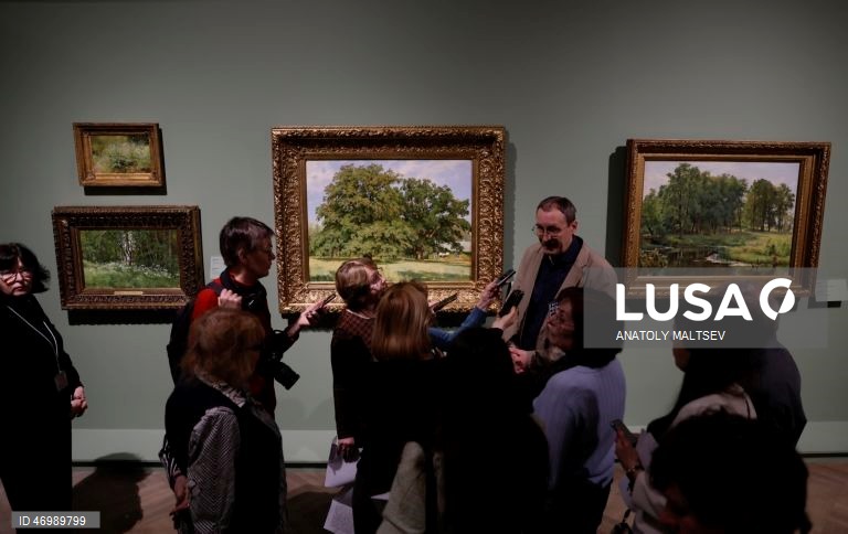 Museu Russo apresenta exposição sobre a floresta de Ivan Shishkin.