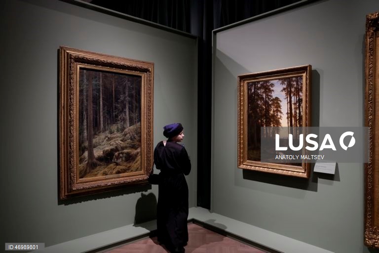 Museu Russo apresenta exposição sobre a floresta de Ivan Shishkin.