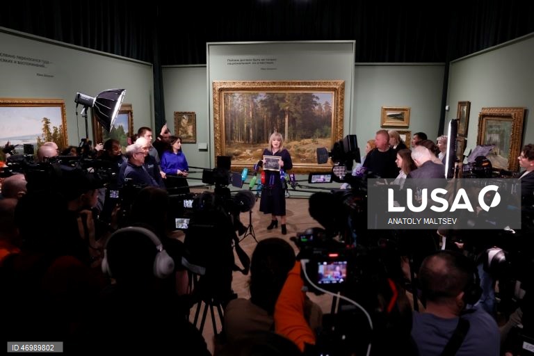 Museu Russo apresenta exposição sobre a floresta de Ivan Shishkin.