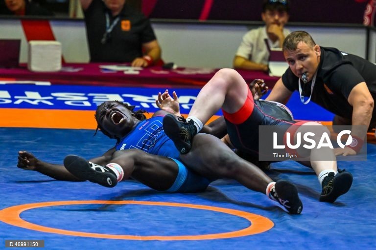 Tirana: Campeonato Europeu de Luta Livre.