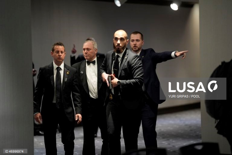 Disparos durante o jantar com correspondentes na Casa Branca