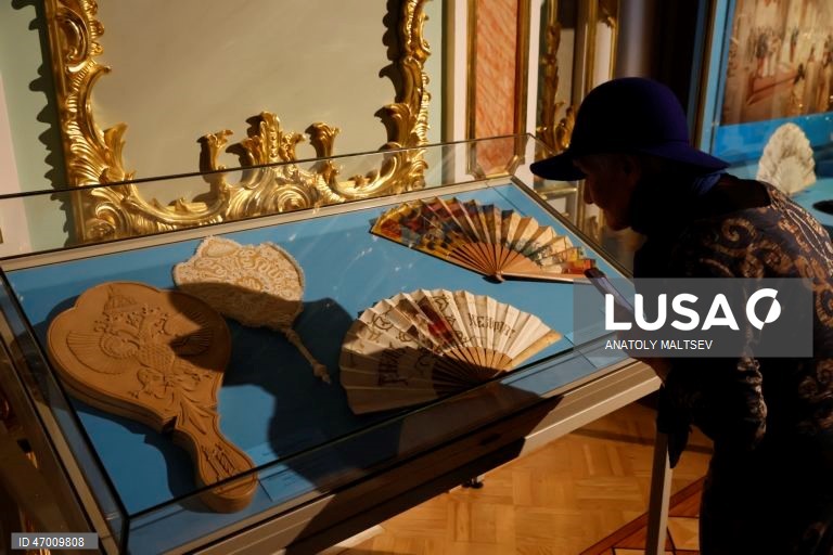 Rússia: Exposição "Leques da Imperatriz Maria Feodorovna" em São Petersburgo