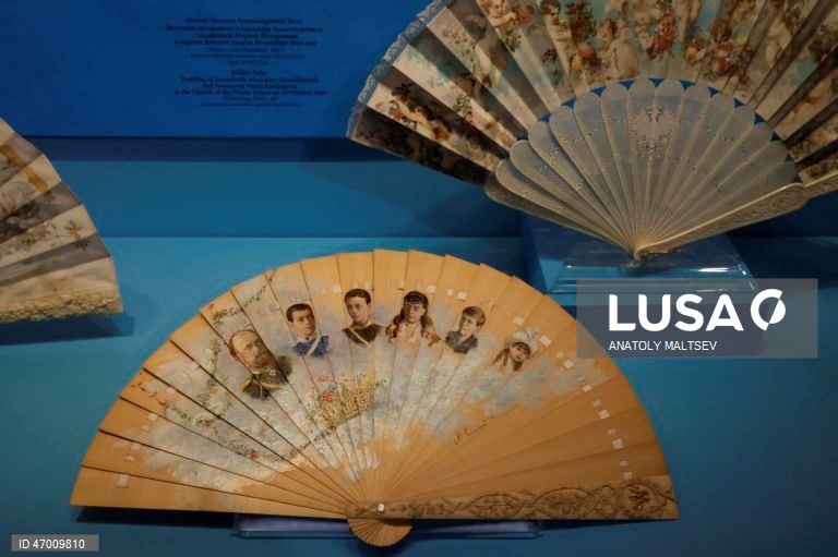 Rússia: Exposição "Leques da Imperatriz Maria Feodorovna" em São Petersburgo