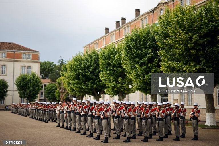França: Cerimónia de Camerone da Legião Estrangeira Francesa