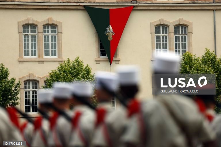 França: Cerimónia de Camerone da Legião Estrangeira Francesa