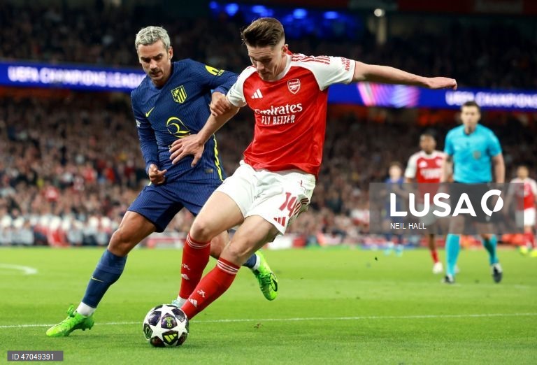 Um golo de Bukayo Saka foi o suficiente para o Arsenal levar hoje de vencida o Atlético de Madrid por 1-0, assegurando assim a presença dos londrinos na final da Liga dos Campeões de futebol.