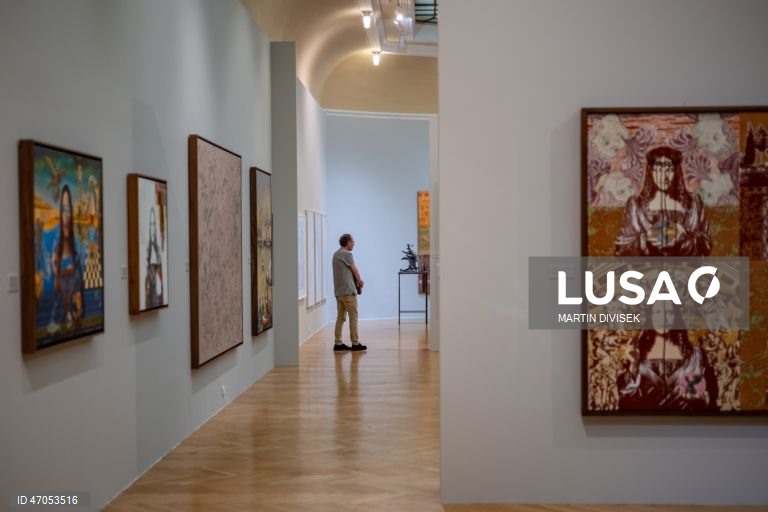 Praga: Visita de imprensa à exposição de Wolfgang Beltracchi