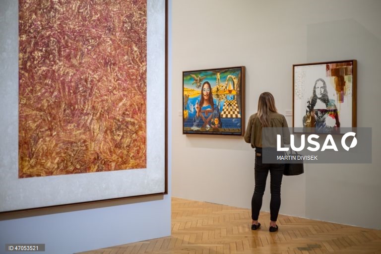 Praga: Visita de imprensa à exposição de Wolfgang Beltracchi