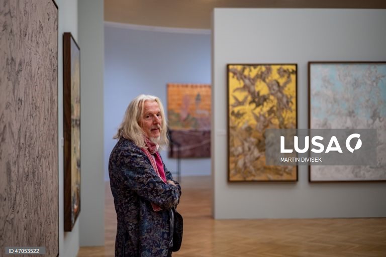 Praga: Visita de imprensa à exposição de Wolfgang Beltracchi