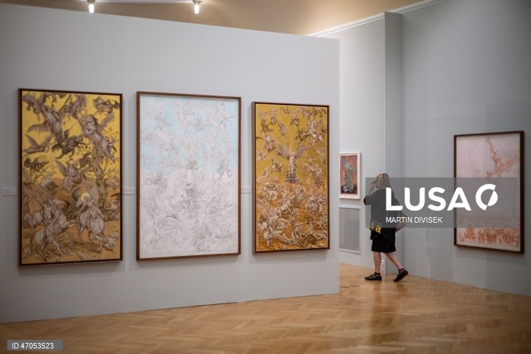 Praga: Visita de imprensa à exposição de Wolfgang Beltracchi